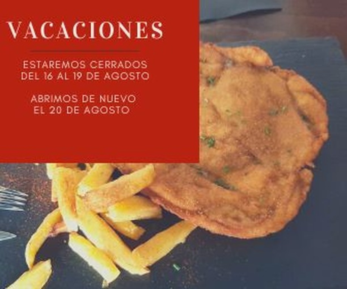 ¡Descansamos unos días! ¡Nos vemos el día 20!