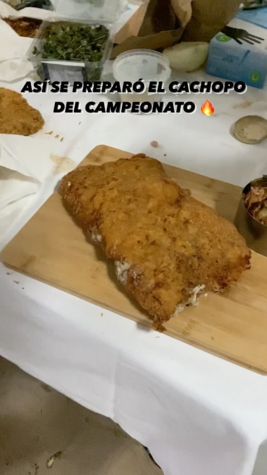 Así preparamos nuestro candidato a MEJOR CACHOPO DEL MUNDO