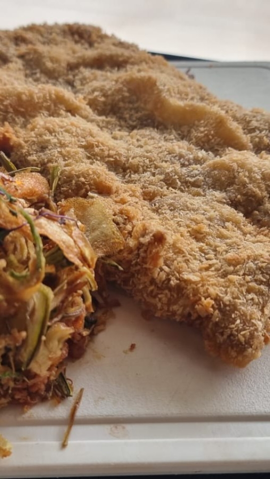 Elaboramos en directo nuestro cachopo subcampeón de España